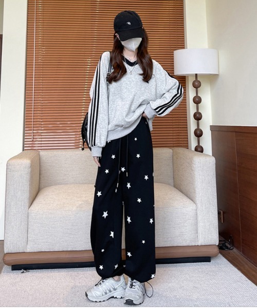 セール】WEGO/星柄ルーズスウェットパンツ（スウェットパンツ）｜WEGO