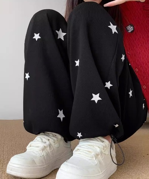 セール】WEGO/星柄ルーズスウェットパンツ（スウェットパンツ）｜WEGO