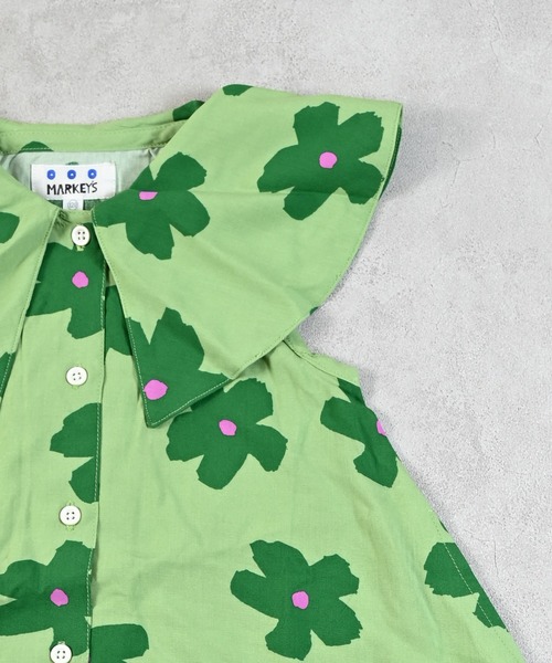 【完売品】【今月限定】激カワ！お得すぎ！ マーキーズ MARKEY'S 21点 セール】総柄ビッグカラーワンピース（ワンピース）｜MARKEY'S