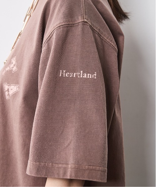 CHIC STYLE（シックスタイル）の「ピグメント染ロゴTシャツ＜大きいサイズ有＞シックスタイル（Tシャツ/カットソー・レディース・サックスブルー/モカ・5L/4L/3L/LL/L/M）」の10枚目の写真