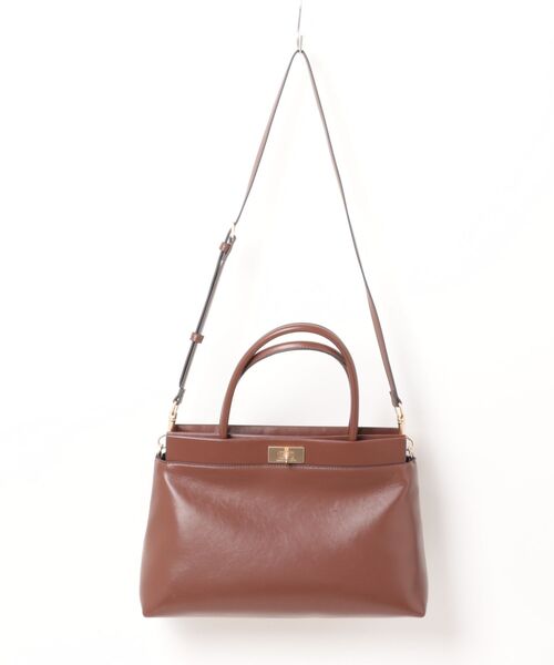 Lennie レニー トップハンドルサッチェルバッグ（トートバッグ