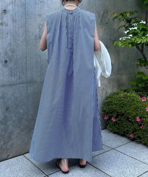 Jena espace merveilleux（ジェナ　エスパスメルヴェイユ）の「2WAYタックスリーブワンピース（ワンピース・レディース・ネイビー/ブラック/バイオレット・FREE）」の7枚目の写真