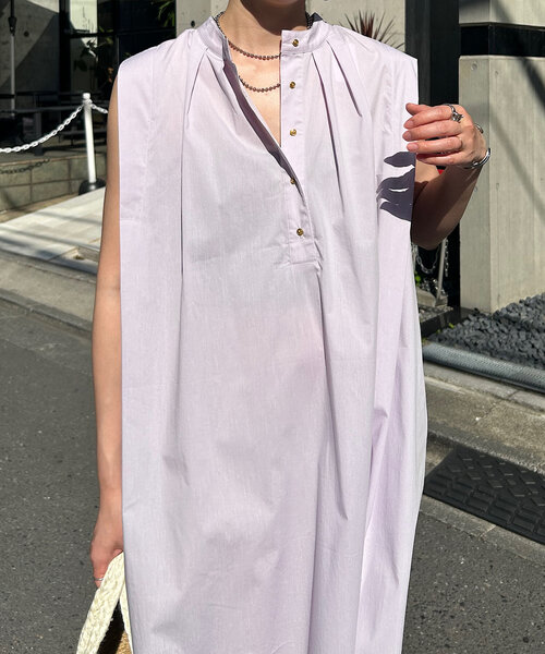 Jena espace merveilleux（ジェナ　エスパスメルヴェイユ）の「2WAYタックスリーブワンピース（ワンピース・レディース・ネイビー/ブラック/バイオレット・FREE）」の22枚目の写真