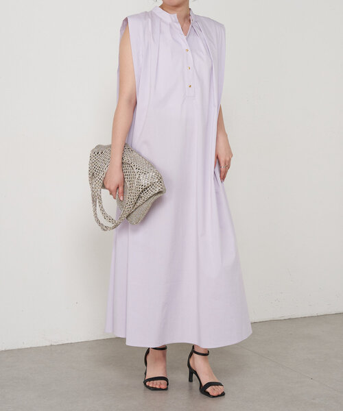 Jena espace merveilleux（ジェナ　エスパスメルヴェイユ）の「2WAYタックスリーブワンピース（ワンピース・レディース・ネイビー/ブラック/バイオレット・FREE）」の20枚目の写真