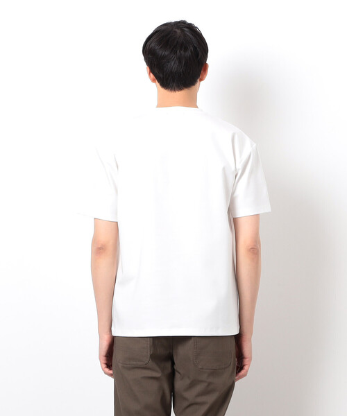 COMME CA ISM(コムサイズム)の「シルキーポンチ Tシャツ(Tシャツ/カットソー・メンズ・サックスブルー/ピンク/ホワイト/ネイビー/ライトグレー/ブラック/グリーン系その他・MEDIUM/LARGE)」の21枚目の写真