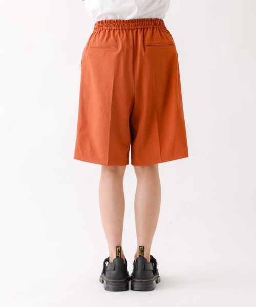 Rouge vif la cle(ルージュヴィフラクレ)の「【Le Melange/ル・メランジュ】スラブタッチドライショートパンツ/セットアップ対応/ショートパンツ【WEB限定】(その他パンツ・レディース・オレンジ系その他/ベージュ/ブラック・フリー)」の18枚目の写真