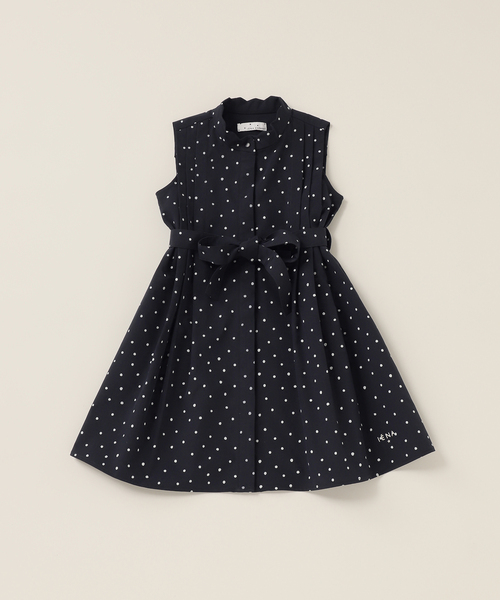 IENA イエナ ドットシャツミニワンピース 38 ドットシャツワンピース  