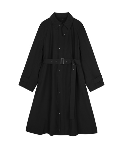 JNBY(ジェーエヌビーワイ)の「Airflow Relax Trench / リラックストレンチコート(トレンチコート・レディース・ベージュ/ブラック・36)」の9枚目の写真