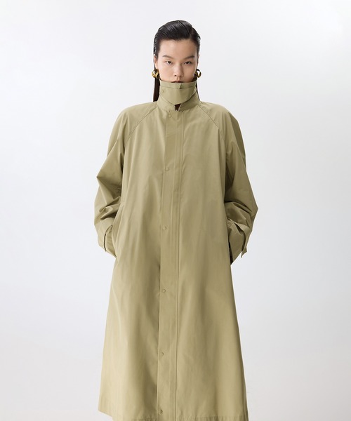 JNBY(ジェーエヌビーワイ)の「Airflow Relax Trench / リラックストレンチコート(トレンチコート・レディース・ベージュ/ブラック・36)」の19枚目の写真