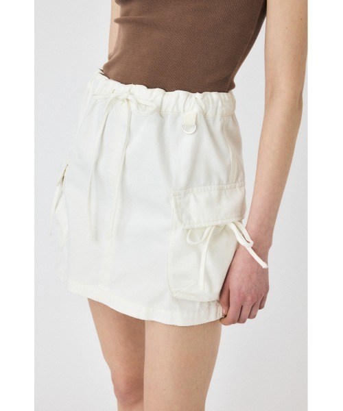 MOUSSY（マウジー）の「UTILITY DENIM スカート（スカート・レディース・ホワイト/ブルー・1/2）」の16枚目の写真