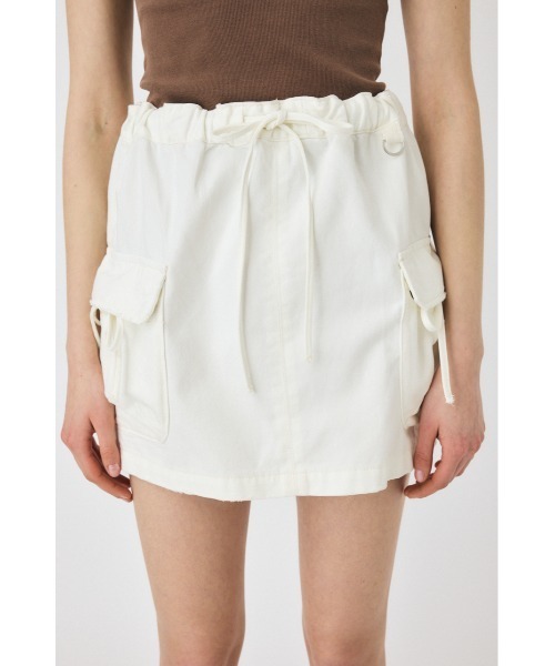 MOUSSY（マウジー）の「UTILITY DENIM スカート（スカート・レディース・ホワイト/ブルー・1/2）」の17枚目の写真