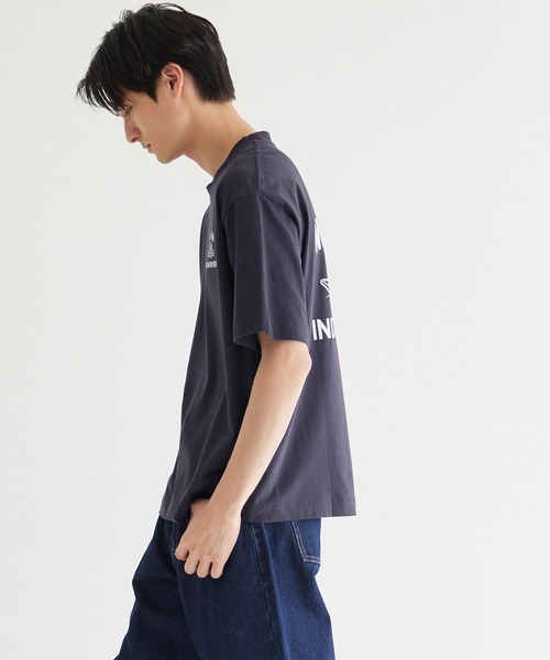 coca（coca）（コカ）の「イラストプリントTシャツ（Tシャツ/カットソー・メンズ・ホワイト/ライトグレー/ネイビー/ブラック・XL/M/L）」の12枚目の写真