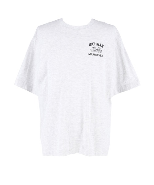 coca（coca）（コカ）の「イラストプリントTシャツ（Tシャツ/カットソー・メンズ・ホワイト/ライトグレー/ネイビー/ブラック・XL/M/L）」の16枚目の写真