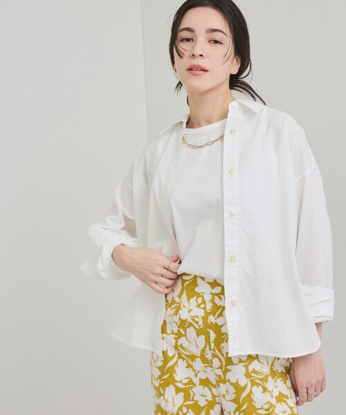 The Duchess Designs（ダッチェス・デザイン）の「【Duchess Designs/ダッチェス・デザイン】Garment Dyed Shirts（シャツ/ブラウス・レディース・ホワイト/ブラック/ブルー系その他6・M）」の2枚目の写真