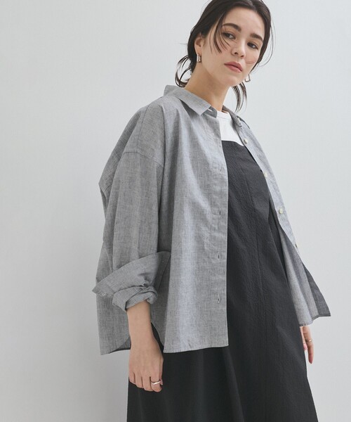 The Duchess Designs（ダッチェス・デザイン）の「【Duchess Designs/ダッチェス・デザイン】Garment Dyed Shirts（シャツ/ブラウス・レディース・ホワイト/ブラック/ブルー系その他6・M）」の12枚目の写真