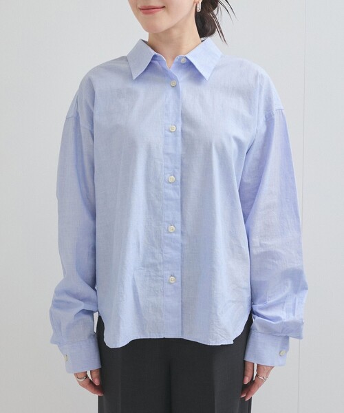 The Duchess Designs（ダッチェス・デザイン）の「【Duchess Designs/ダッチェス・デザイン】Garment Dyed Shirts（シャツ/ブラウス・レディース・ホワイト/ブラック/ブルー系その他6・M）」の13枚目の写真