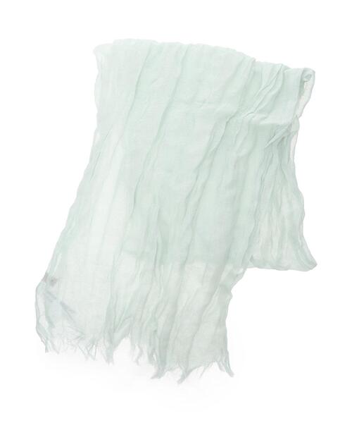 Samansa Mos2(サマンサ モスモス)の「【UVカット】麻綿シワ加工ストール(ストール/ショール・レディース・ベージュ/ミント/ラベンダー・F)」の9枚目の写真