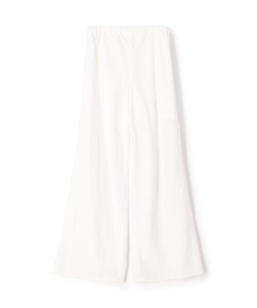 GALERIE VIE tomorrow land リネン麻白ハイウエストパンツ GALERIE VIE tomorrow land リネン麻白ハイウエストパンツ