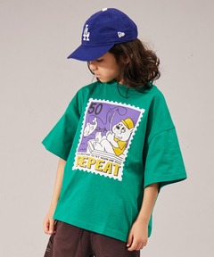 【HYSTERIC GLAMOUR】LIPS GIRL SITTING オーバーサイズTシャツ HYSTERIC GLAMOUR｜HYSTERIC LIPS GIRL SITTING オーバーサイズT