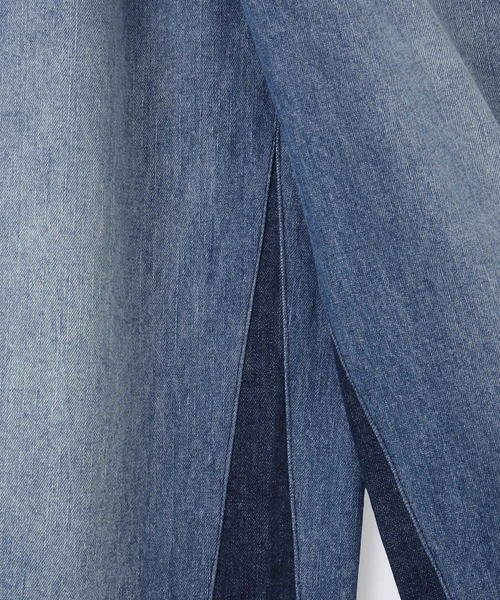 ラップ ウエスト ワイド デニム KINO THE KEI（デニムパンツ）｜KINO