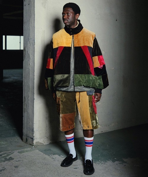 masterkey（マスターキー）の「mcg3635-THEATER MA-1カーディガン（カーディガン/ボレロ・メンズ・カーキ/ブラック・1/2）」の14枚目の写真