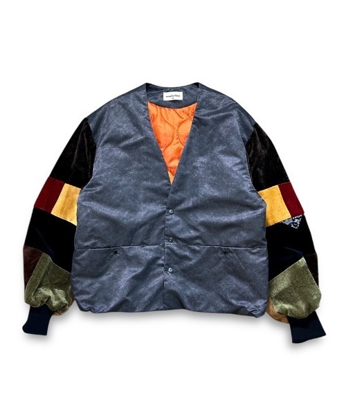 masterkey（マスターキー）の「mcg3635-THEATER MA-1カーディガン（カーディガン/ボレロ・メンズ・カーキ/ブラック・1/2）」の17枚目の写真