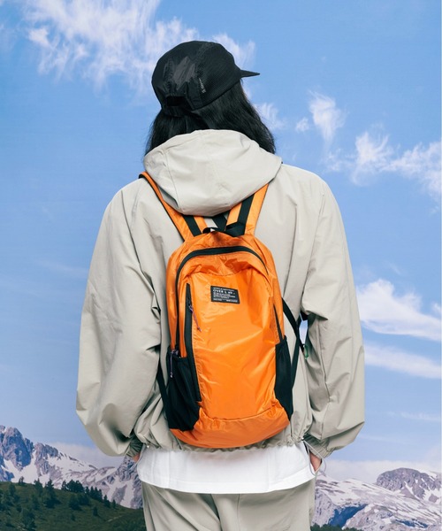 OverLab(オーバーラボ)の「「OverLab/オーバーラボ」back pack バックパック(バックパック/リュック・メンズ・オレンジ/ライム/ブルー/ブラック/グレー・FREE)」の5枚目の写真
