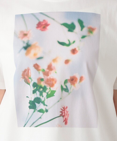 [MIM the wardrobe] 韓国☆BLUR FLOWER T-SHIRT 全2色 MUSINSA公式 | MIMTHEWARDROBE Blur Flower T-Shirt_White