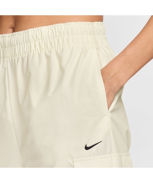 NIKE（ナイキ）の「ナイキ NIKE ナイキ  NSW エブリシング ウーヴン MR カーゴ パンツ（カーゴパンツ・レディース・ブラック/オフホワイト・L/S/M）」の5枚目の写真