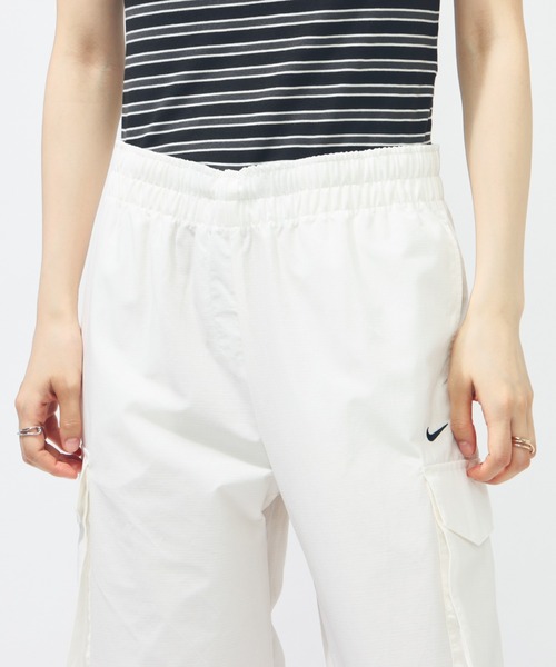NIKE（ナイキ）の「ナイキ NIKE ナイキ  NSW エブリシング ウーヴン MR カーゴ パンツ（カーゴパンツ・レディース・ブラック/オフホワイト・L/S/M）」の16枚目の写真