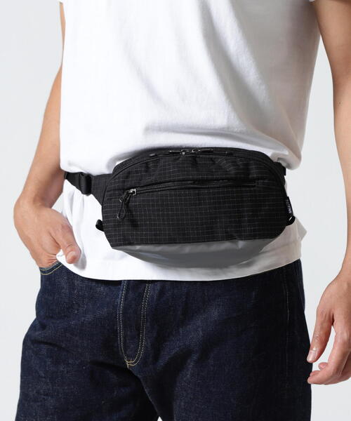 PACKING(パッキング)の「PACKING/パッキング/REFLECTIVE WAIST BAG/リフレクティブ ウェストバッグ/PA-053(ショルダーバッグ・メンズ・ブラック・F)」の13枚目の写真