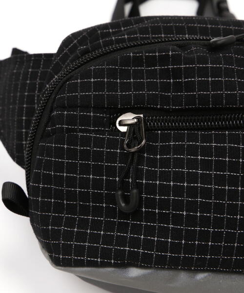 PACKING(パッキング)の「PACKING/パッキング/REFLECTIVE WAIST BAG/リフレクティブ ウェストバッグ/PA-053(ショルダーバッグ・メンズ・ブラック・F)」の18枚目の写真