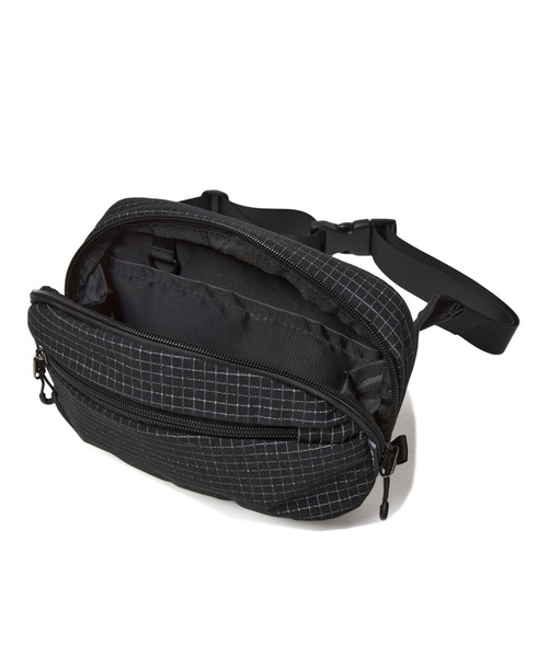 PACKING(パッキング)の「PACKING/パッキング/REFLECTIVE WAIST BAG/リフレクティブ ウェストバッグ/PA-053(ショルダーバッグ・メンズ・ブラック・F)」の5枚目の写真
