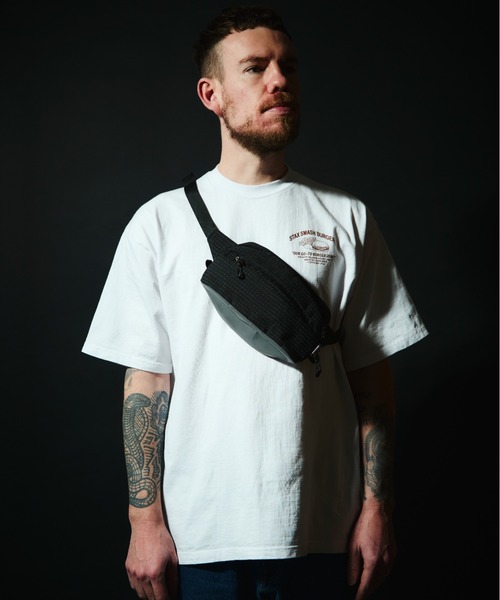 PACKING(パッキング)の「PACKING/パッキング/REFLECTIVE WAIST BAG/リフレクティブ ウェストバッグ/PA-053(ショルダーバッグ・メンズ・ブラック・F)」の7枚目の写真