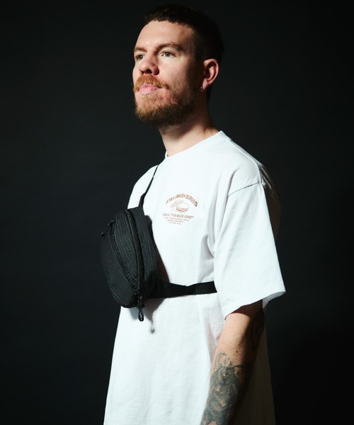PACKING(パッキング)の「PACKING/パッキング/REFLECTIVE WAIST BAG/リフレクティブ ウェストバッグ/PA-053(ショルダーバッグ・メンズ・ブラック・F)」の8枚目の写真