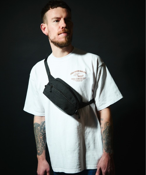 PACKING(パッキング)の「PACKING/パッキング/REFLECTIVE WAIST BAG/リフレクティブ ウェストバッグ/PA-053(ショルダーバッグ・メンズ・ブラック・F)」の9枚目の写真