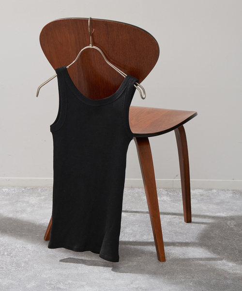 Spick & Span（スピックアンドスパン）の「《追加》甘撚テレコアメスリタンク（タンクトップ・レディース・ホワイト/ベージュ/ブラック/ベージュ系その他・FREE）」の5枚目の写真