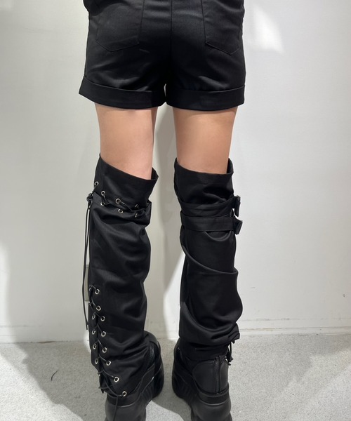 NOVESSEL(ノベセル)の「『AOSPACE』レッグカバー付きショートパンツ(その他パンツ・レディース・ブラック・S/M/L)」の7枚目の写真