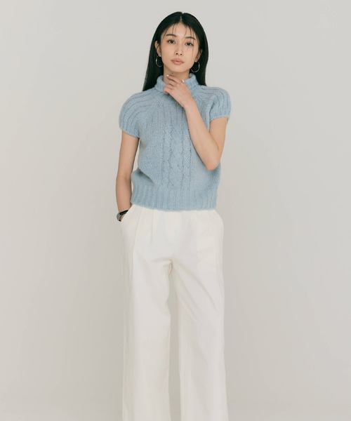セール】TURTLE RIB KNIT（ニット/セーター）｜BLUE×PALANG