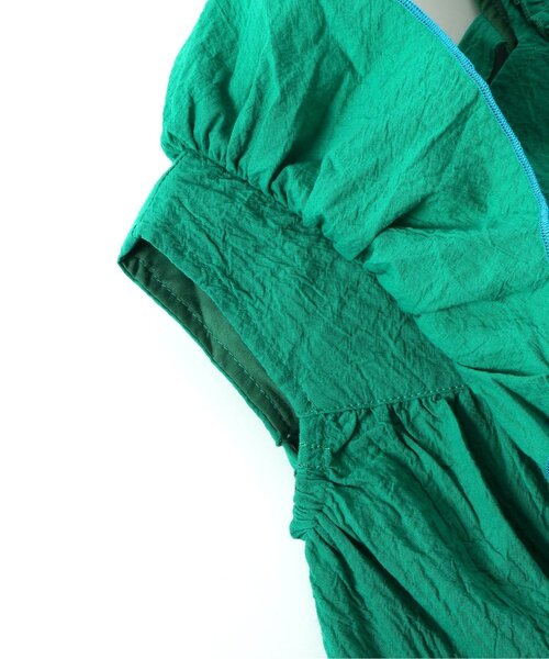 BREEZE（ブリーズ）の「【ジュニア対応】フリルチュニック（シャツ/ブラウス・キッズ・オフホワイト/グリーン/ピンク/チャコール・80/90/100/110/120/130/140）」の18枚目の写真