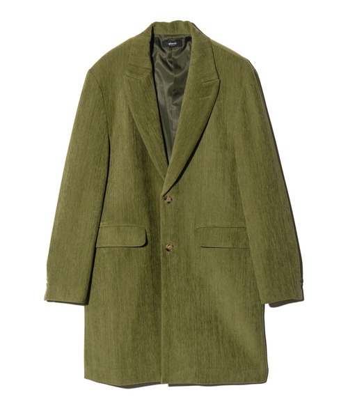 glamb（グラム）の「Loose Chester Coat / ルーズチェスターコート（チェスターコート・メンズ・ブラック/カーキ/ワイン・S/M/L）」の5枚目の写真