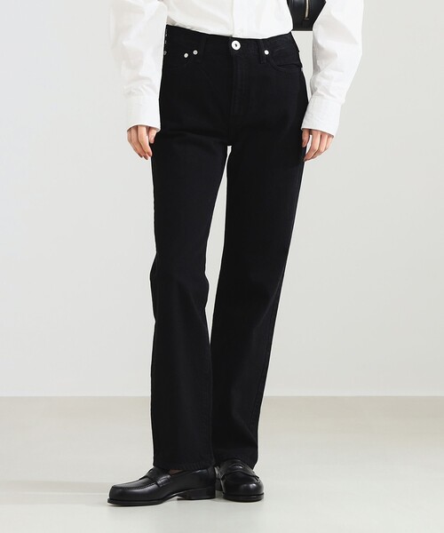 セール】【1/1値下げ】upper hights / THE AMALIE BLACK デニムパンツ