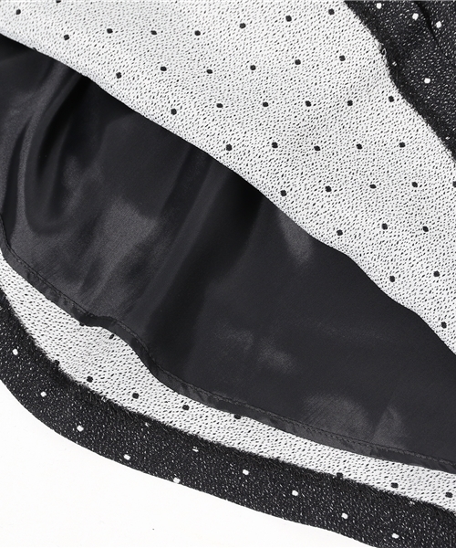 NINE（ナイン）の「ﾄﾞｯﾄｳﾞｨﾝﾃｰｼﾞOP（ワンピース・レディース・ブラック・1/0）」の9枚目の写真