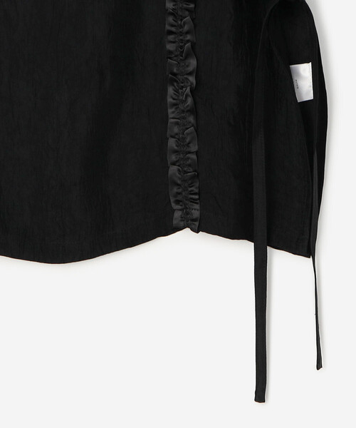 Bshop（ビショップ）の「eunoia | フリルラインベスト WOMEN（ベスト・レディース・ブラック・ONE）」の14枚目の写真