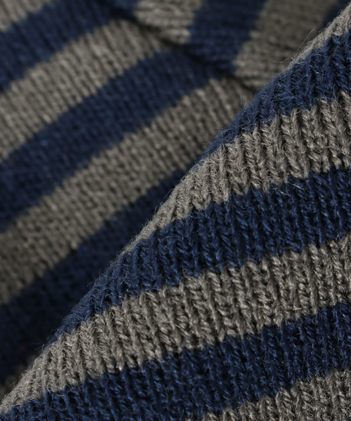 AFB / エーエフビー BORDER SINGLE BEANIE（ニットキャップ