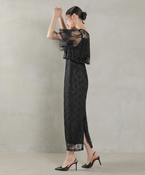 【美品】kana LE'RURE　ドレス　オケージョン LE'RURE ドレス Sheer A-line onepiece : ZOZOTOWN Yahoo!店