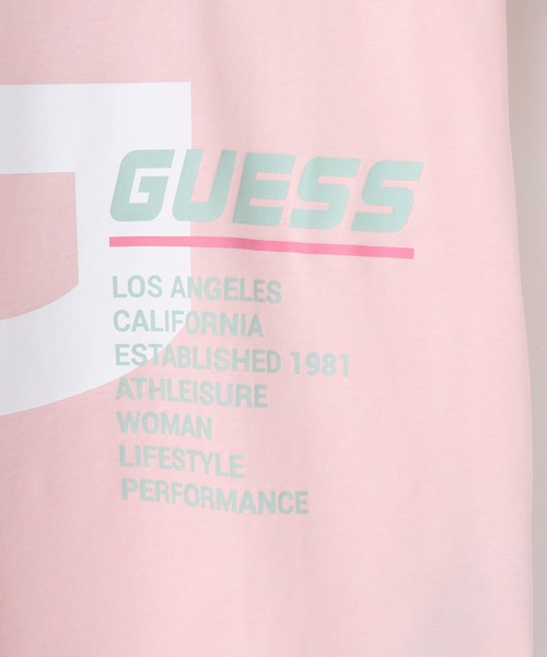 Guess（ゲス）の「GUESS ELISA T-SHIRT TEEシャツ（Tシャツ/カットソー・レディース・ホワイト/エメラルドブルー/ピンク・S/M）」の15枚目の写真