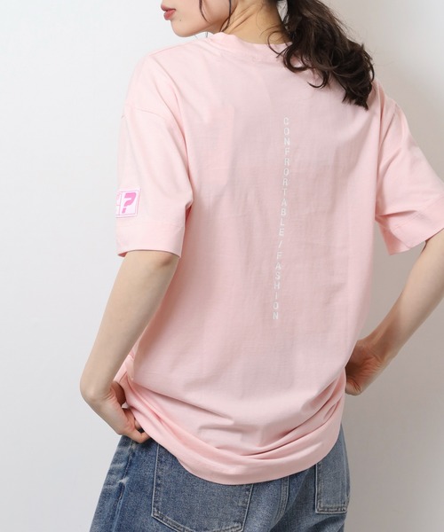 Guess（ゲス）の「GUESS ELISA T-SHIRT TEEシャツ（Tシャツ/カットソー・レディース・ホワイト/エメラルドブルー/ピンク・S/M）」の6枚目の写真
