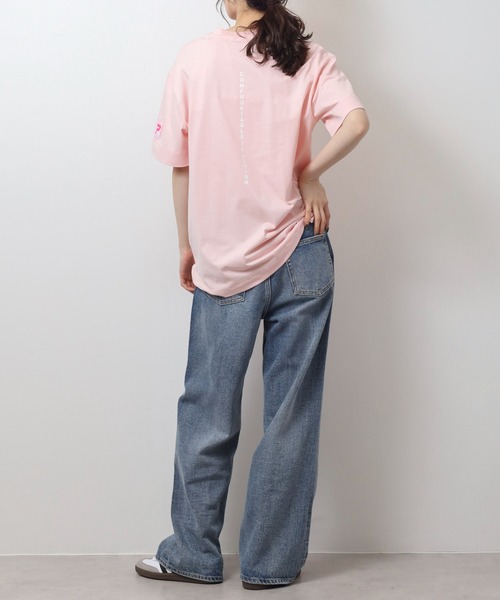 Guess（ゲス）の「GUESS ELISA T-SHIRT TEEシャツ（Tシャツ/カットソー・レディース・ホワイト/エメラルドブルー/ピンク・S/M）」の9枚目の写真