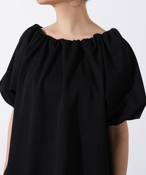 N.(N. Natural Beauty Basic)(エヌエヌナチュラルビューティーベーシック)の「2WAYオフショルカットソー(Tシャツ/カットソー・レディース・ブラウン/レッド/ブラック・MEDIUM)」の13枚目の写真